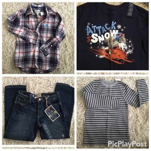 Jeans, tops 5-6 (boy)